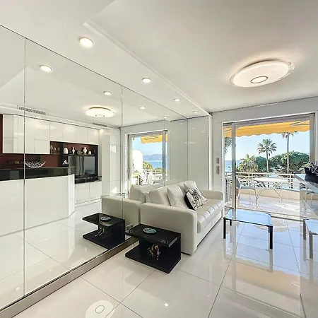 Apartmán Studio Alcove Croisette, Vue Mer, Terrasse, Clim, Ideal Congres - Fr-1-470-70 Cannes