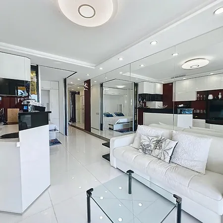 Studio Alcove Croisette, Vue Mer, Terrasse, Clim, Ideal Congres - Fr-1-470-70 Apartmán Cannes