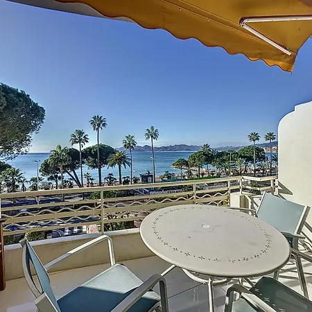 Studio Alcove Croisette, Vue Mer, Terrasse, Clim, Ideal Congres - Fr-1-470-70 * Cannes